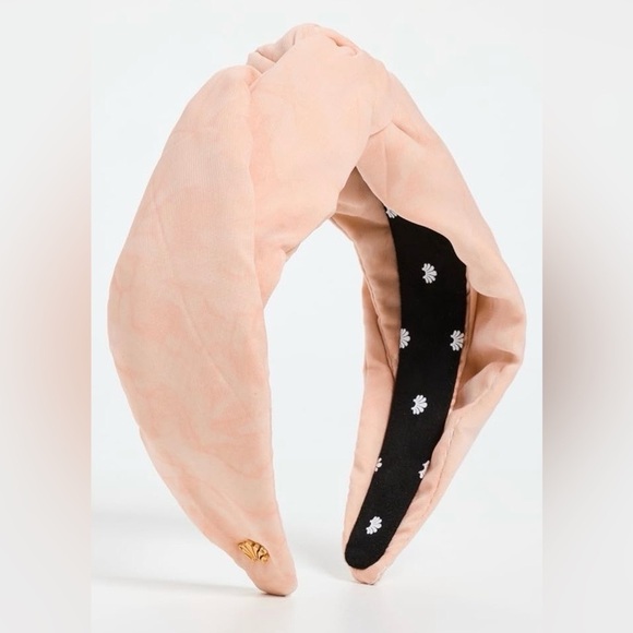 ‼️RARE‼️?Lele Sadoughi??NWT?Greta Ombre Silk Headband in Blush main image 12
